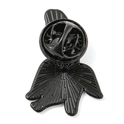 Banana Alloy Enamel Pin Broochs AJEW-Z023-11EB-1
