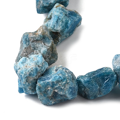 Natural Blue Apatite Beads Strands G-S386-C11-1