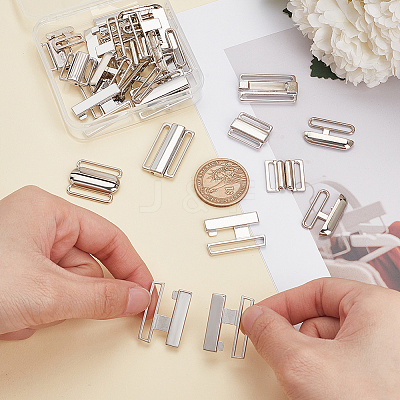 20Pcs 5 Styles Alloy Bikini Clips FIND-PH0027-12-1