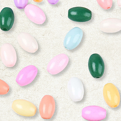 500Pcs Baking Paint Glass Seed Beads SEED-PA0001-05A-1