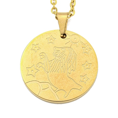 Constellation Pendant Necklaces LS-NJEW-S422-04G-05-1