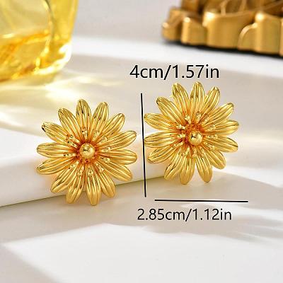 Iron Stud Earrings for Women RH0706-4-1