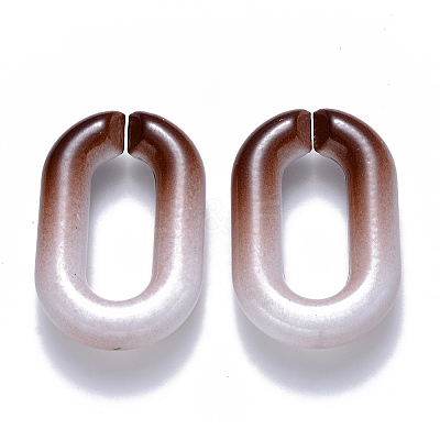 Two Tone Opaque Acrylic Linking Rings LS-OACR-S036-006A-M02-1
