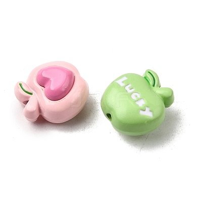 Baking Paint Alloy Enamel Beads FIND-G092-10-1