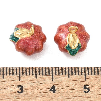 304 Stainless Steel Enamel Pendants STAS-Q119-25G-02-1