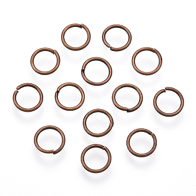 Iron Open Jump Ring IFIN-T019-6mm-R-1