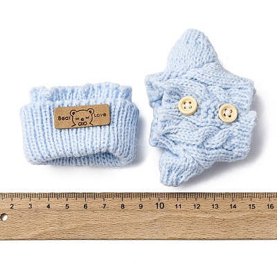 Yarn Clothing Sets for Doll Making DIY-F158-01D-1