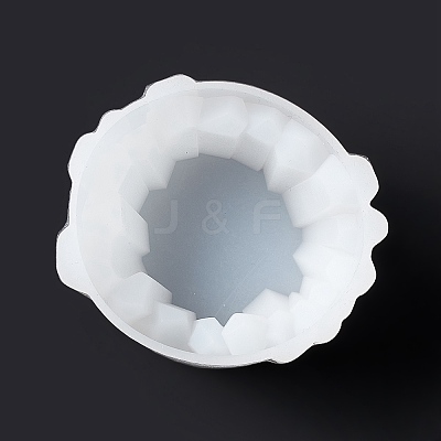 DIY 3D Crystal Cluster Candle Holder Silicone Molds DIY-C066-01-1