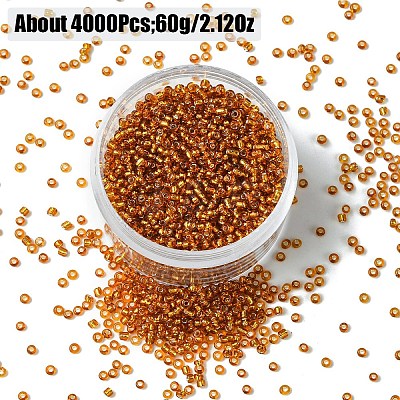 60G Glass Seed Beads SEED-YW0002-84C-1