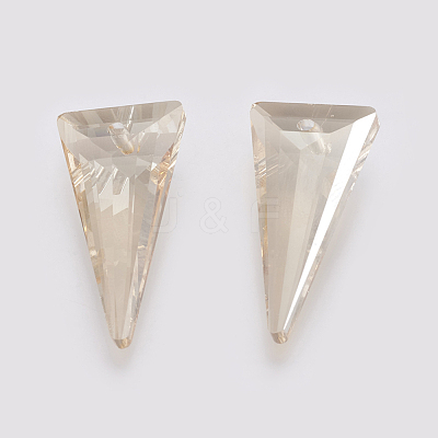 K9 Glass Rhinestone Pendants GLAA-K034-J03-1