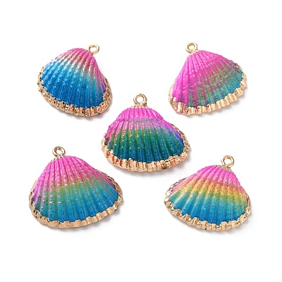 Sea Shell Pendants SSHEL-B002-07G-05-1