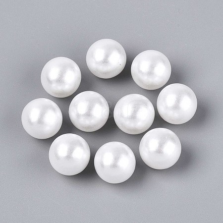 ABS Imitation Pearl Acrylic Beads OACR-S011-14mm-02-1