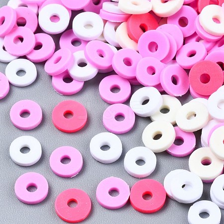 Handmade Polymer Clay Beads CLAY-T019-02B-50-1