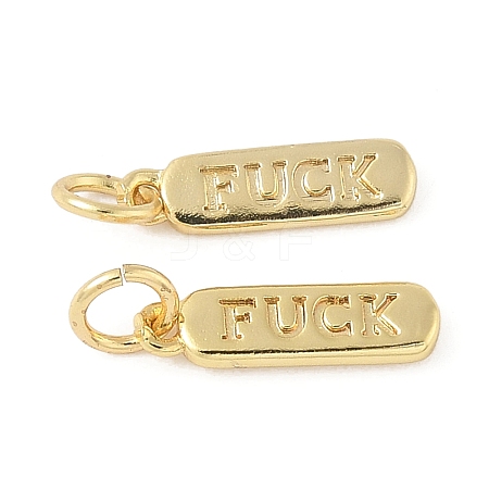 Brass Pendants X-KK-L245-01G-03-1