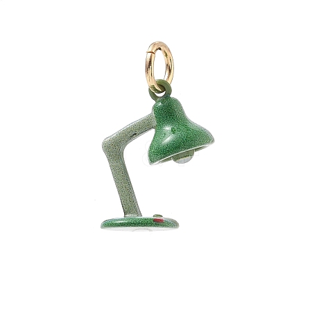 Brass Enamel Pendants KK-CBA109E-02A-1
