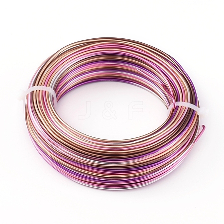 5 Segment Colors Round Aluminum Craft Wire AW-E002-1.5mm-A-16-1