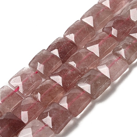 Natural Strawberry Quartz Beads Strands G-C109-A04-01-1