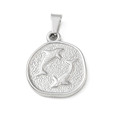 304 Stainless Steel Pendants SA-CBA34D4-03G-P-1