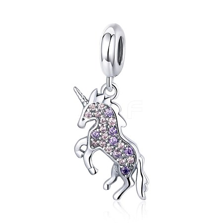 925 Sterling Silver European Dangle Charms MPDL-BB71050-A-1