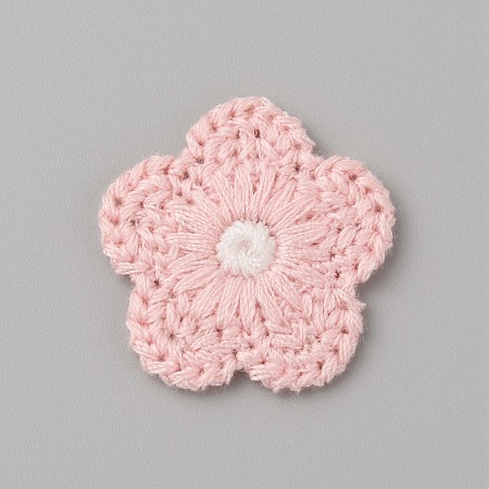 Two Tone Polyester Knitted Ornament Accessories DIY-WH0308-416E-1