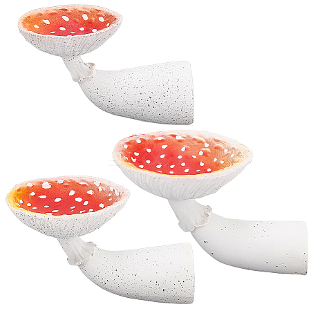 Olycraft 3Pcs 3 Style Resin Wall Sconce Candle Holder AJEW-OC0004-32-1