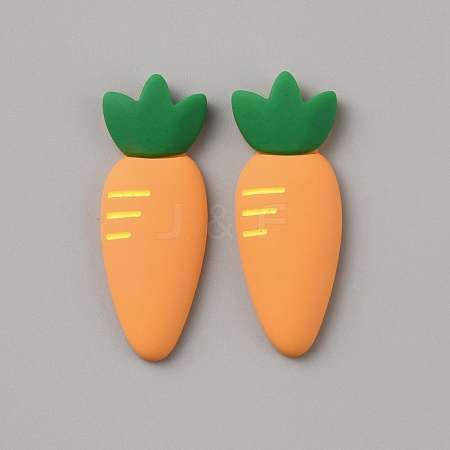 Opaque Resin Cabochons RESI-WH0029-52B-1