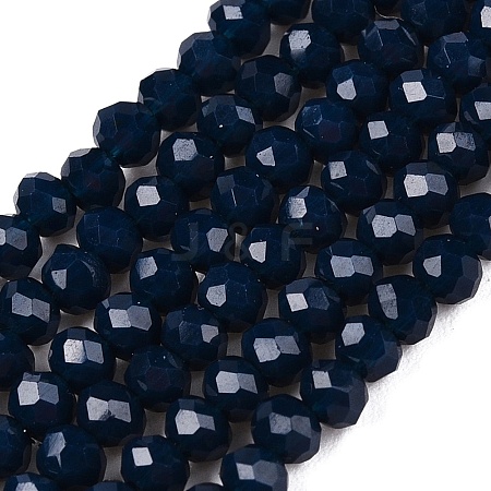 Opaque Solid Color Imitation Jade Glass Beads Strands LS-EGLA-A044-P2mm-D16-1
