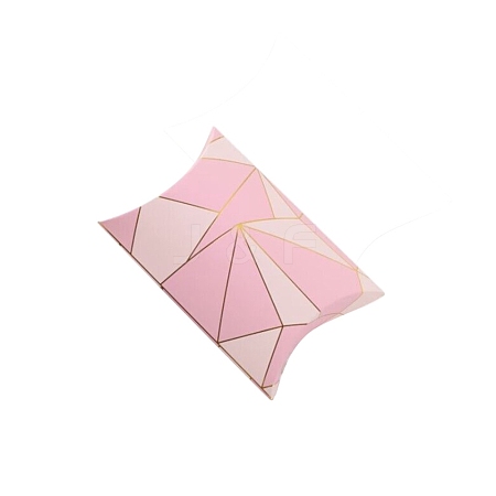 Geometric Pattern Paper Pillow Candy Boxes CON-PW0001-117A-1