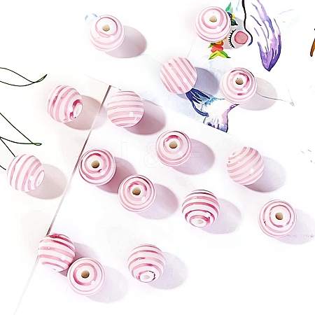 Handmade Bright Glazed Porcelain Beads PW-WG20130-25-1