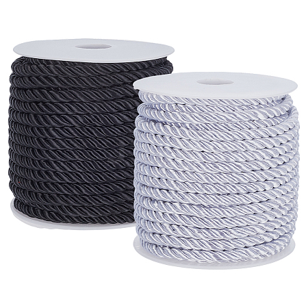 2 Rolls 2 Colors 3-Ply Polyester Cord OCOR-PH0005-79-1