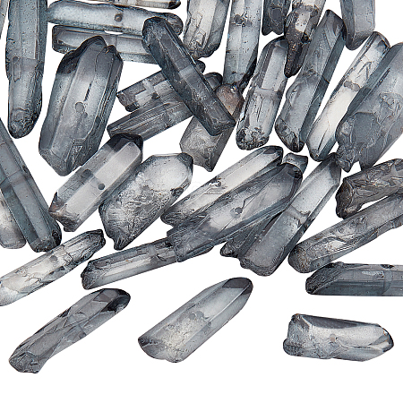 1 Strand Natural Quartz Crystal Beads Strands G-OC0002-54F-1