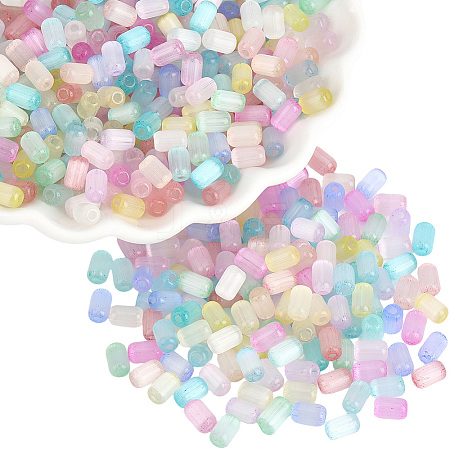600Pcs Drawbench Style Glass Seed Beads SEED-PA0001-25C-1