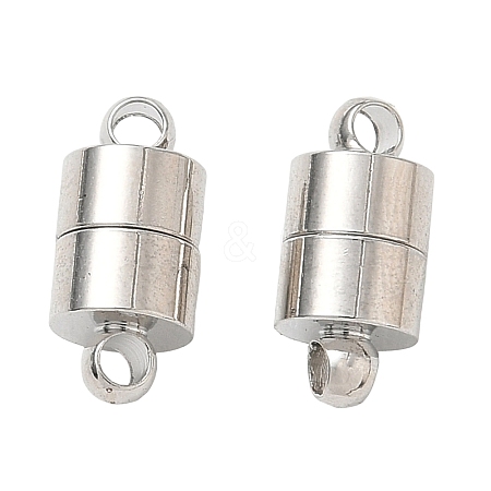 Brass Magnetic Clasp with Loop KK-CBA5585-01P-1
