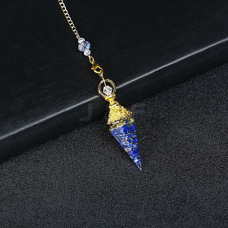 Resin Cone Dowsing Pendulums PW-WGC05D6-17-1