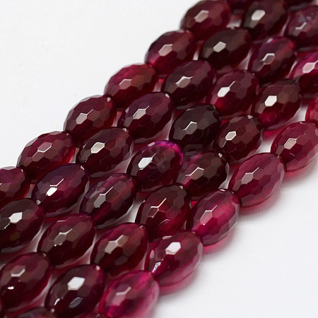 Natural Agate Beads Strands G-N0309-16-1