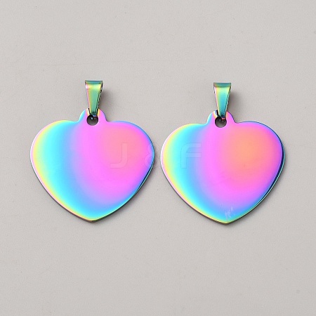 Heart/Flat Round/Teardrop Alloy Pendants FIND-WH0139-321A-RC-1