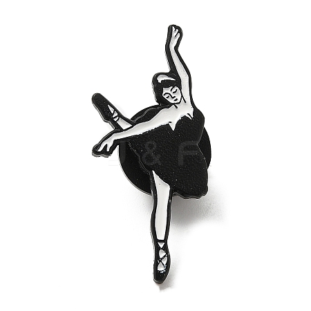 Dancing Theme Enamel Pin JEWB-K016-06A-EB-1