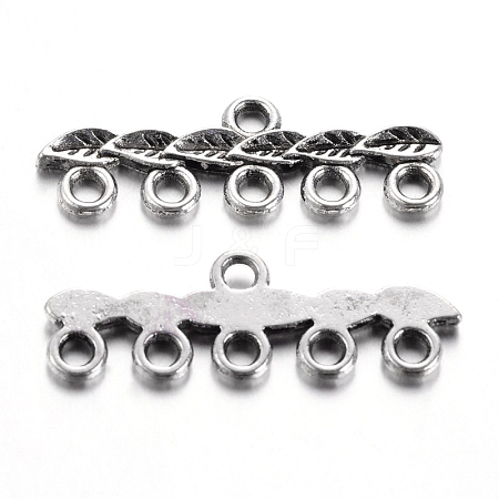 Tibetan Style Alloy Chandelier Components Links LS-TIBE-40098-AS-RS-1