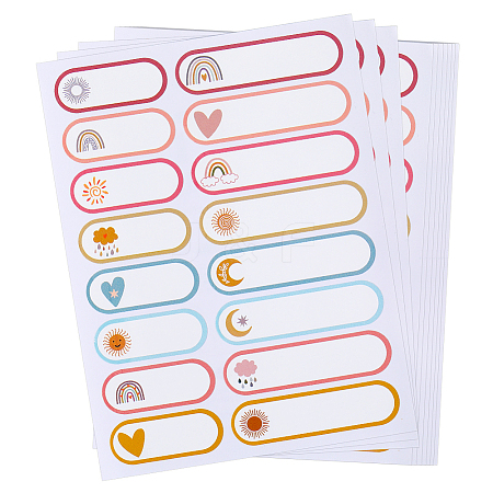 Self-Laminating Write-On Waterproof Baby Bottle Labels DIY-WH0504-25A-1