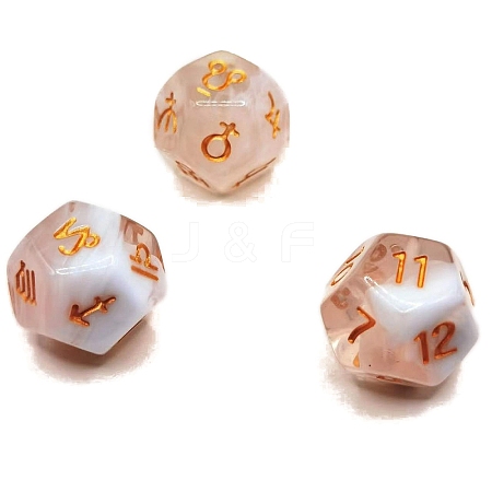 Acrylic Polyhedral Dice PW-WG8E553-16-1