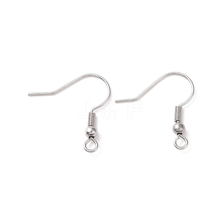 316 Surgical Stainless Steel Earring Hooks STAS-M288-06P-B-1