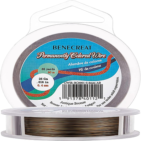 Round Craft Copper Wire CWIR-BC0001-0.4mm-AB-1