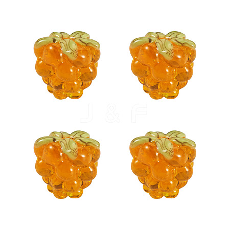 4Pcs Handmade Lampwork Beads LAMP-TA0002-24A-1