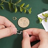 925 Sterling Silver Twister Clasp FIND-NB0007-47-2