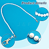   2Pcs Resin Imitation Pearl Bead Bag Straps FIND-PH0008-23B-6
