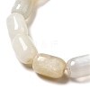 Natural White Moonstone Beads Strands G-G980-17-4