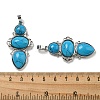 Synthetic BlueTurquoise Pendants G-Q158-04L-3