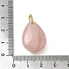 Natural Rose Quartz Pendants GG-CBA7610-07G-09-3