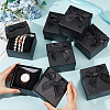 Bowknot Cardboard Jewelry Watch Storage Boxes CON-WH0099-11-3