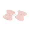Frosted Transparent Acrylic Beads X1-OACR-P029-20B-02-3